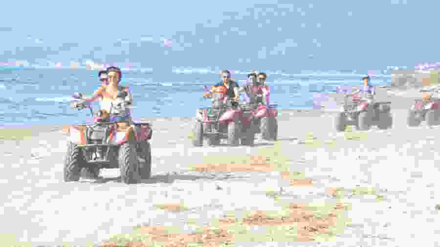 Quad Safari on Pamucak Beach