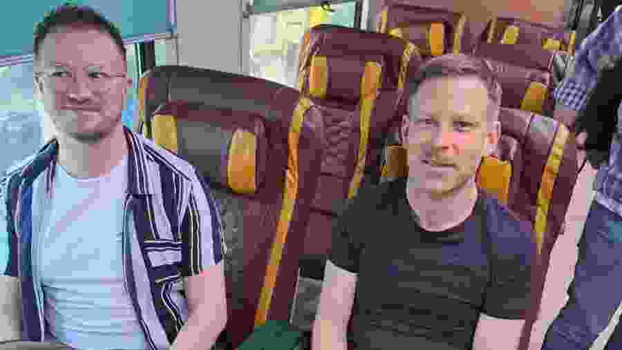 Journey in Superfast Train