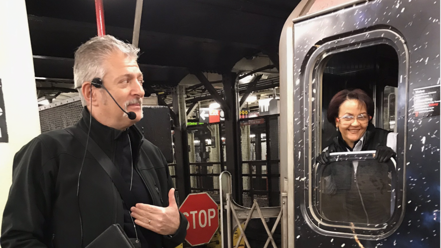 New York on the Subway