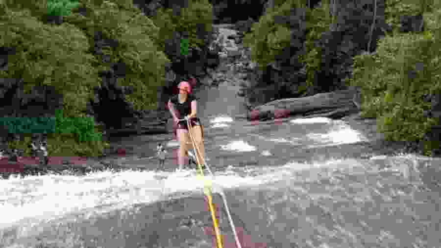 Waterfall Abseiling in Kitulgala