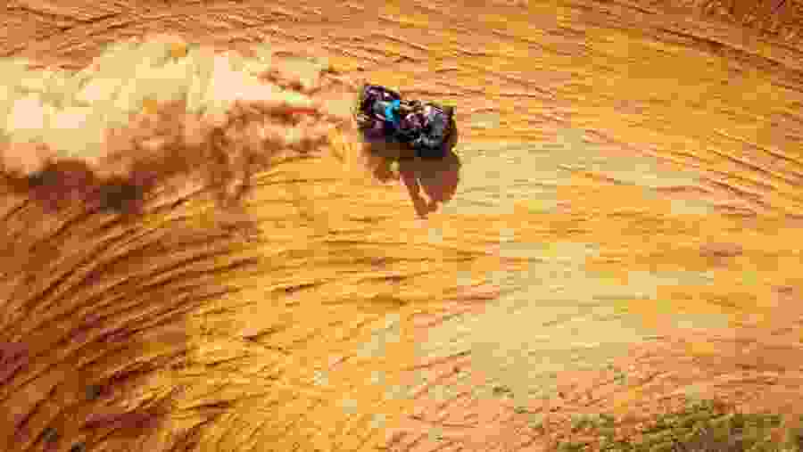 ATV ride in the desert