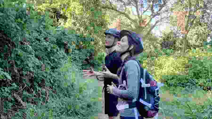 Travellers at the Moshi Countryside