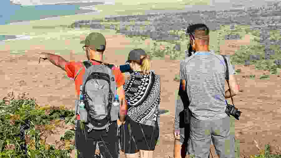 Explore the Ngorongoro Crater's edge on a walking safari.