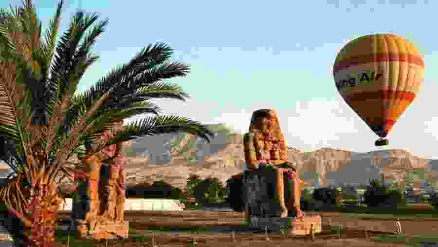 Hot Air Ballooning In Luxor