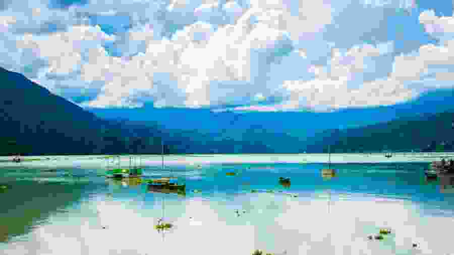 Boating in Fewa Lake
