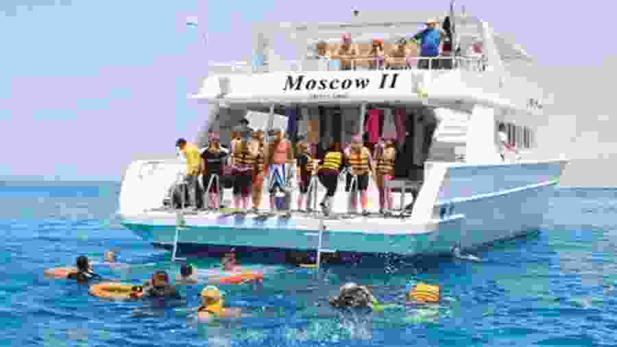 Enjoy the boat ride