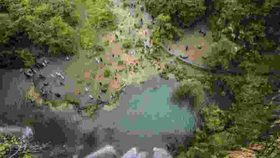 aerial view