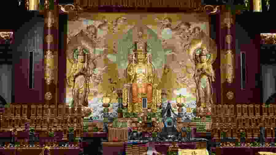 Buddha Deity at Relic Temple, Kandy