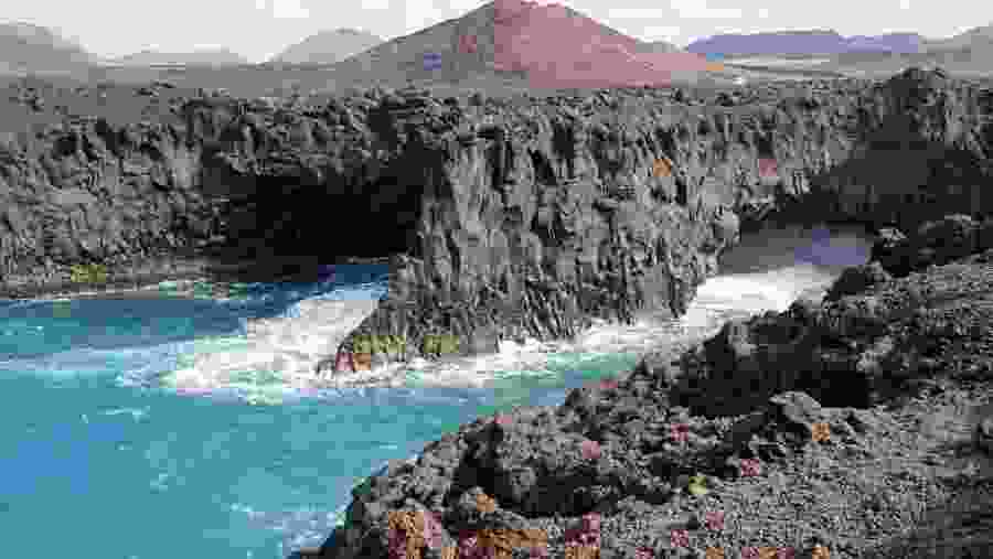 See a stunning panoramic view of Los Hervideros