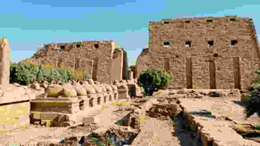 Karnak Temples In Luxor, Egypt