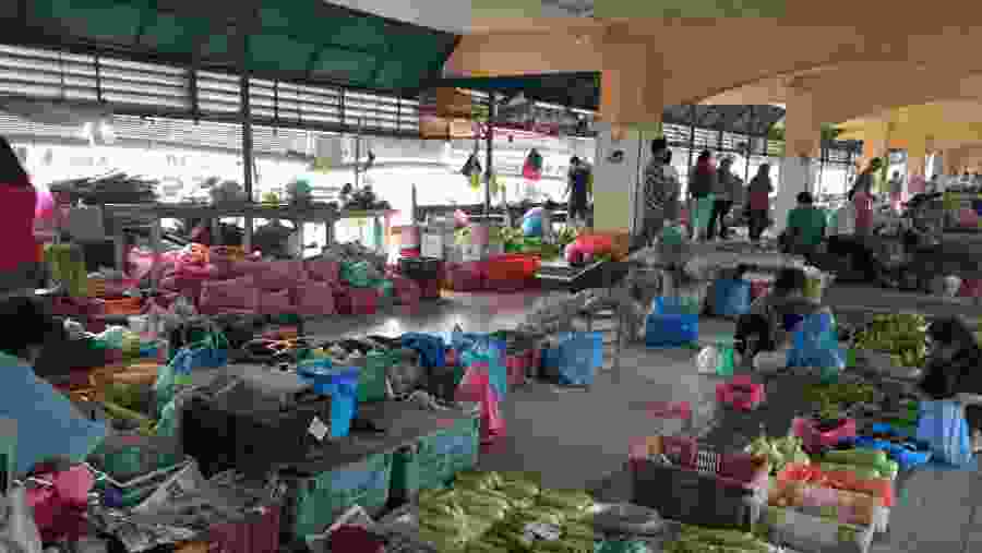 Head to Tamu Muhibbah - local market
