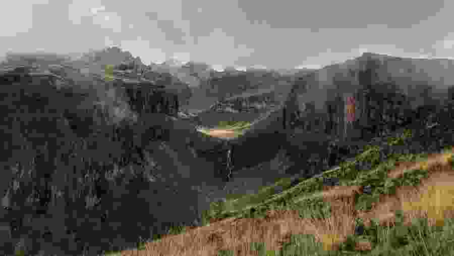 Trek through the Gorges Valley at Mt. Kenya in Kenya