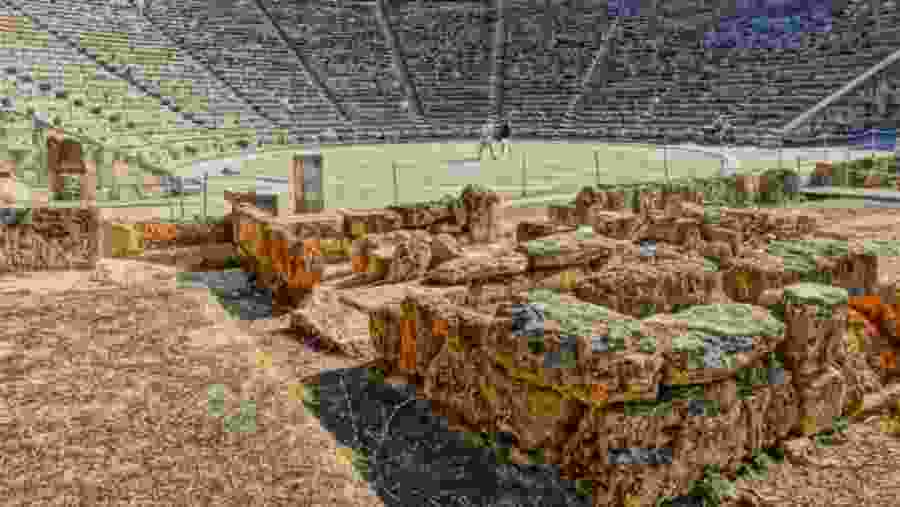 Marvel at the Epidaurus theatre