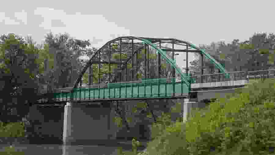 Bridge over Tamiš River, Serbia