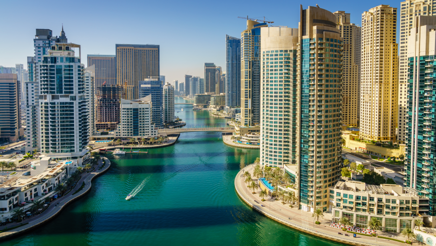 Dubai Marina & Bluewaters Island
