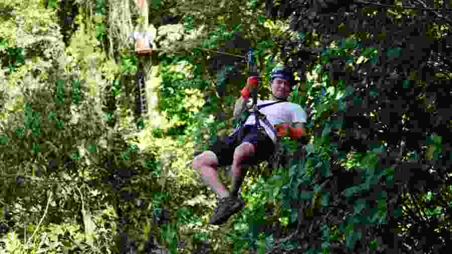 Ziplining
