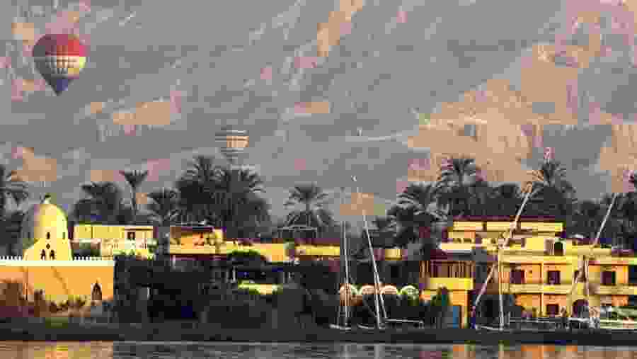 Take a balloon ride over Luxor