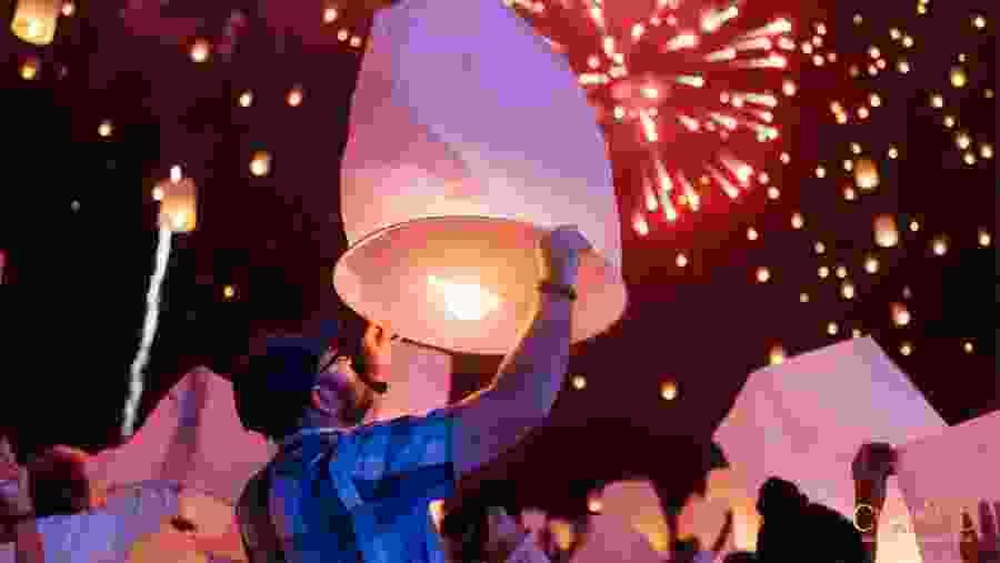 Light Festival at Loy Krathong