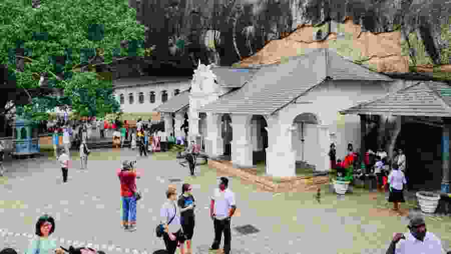 Visit the Dambulla Cave Temple