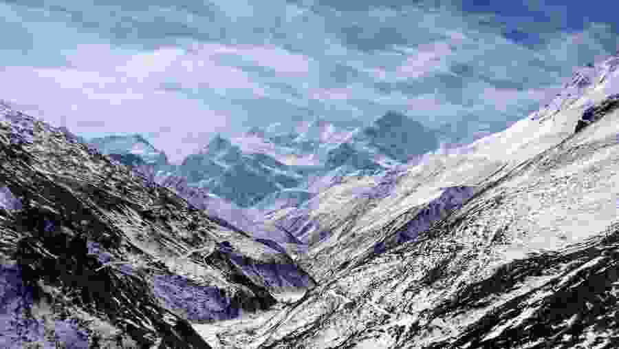 Admire the views of the Massif Annapurna