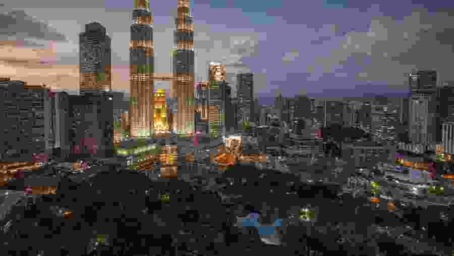 Kuala Lumpur City at night
