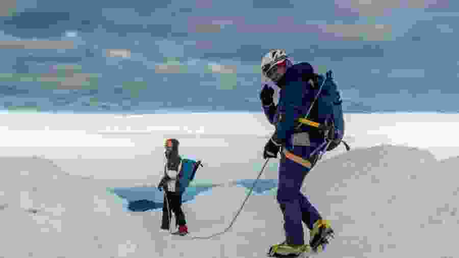 Reaching the summit at Mt. Ciahuairazo