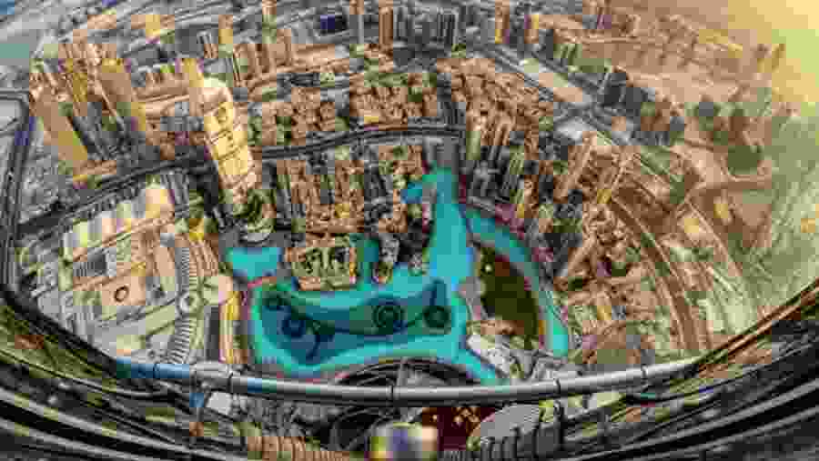 City View from Burj Khalifa