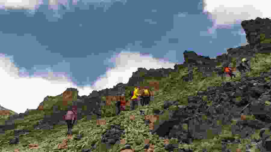On the Machame Route