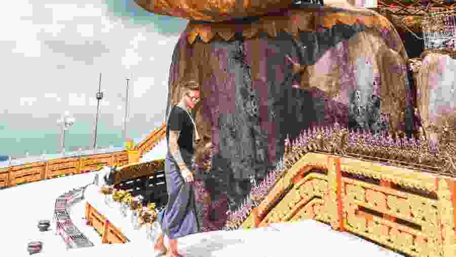 The Golden Rock in Yangon