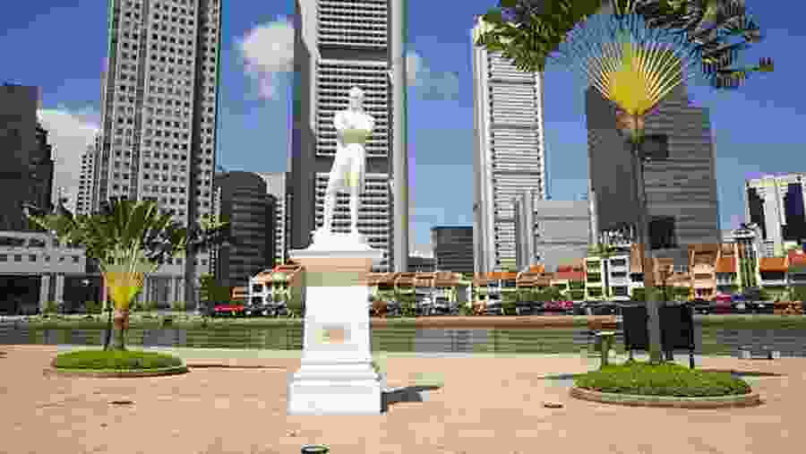 Raffles's Landing Site