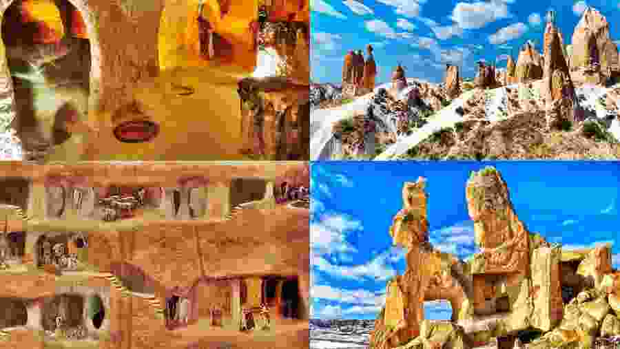 Derinkuyu Underground City and Devrent Valley