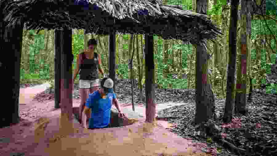 Explore the Cu Chi Tunnels