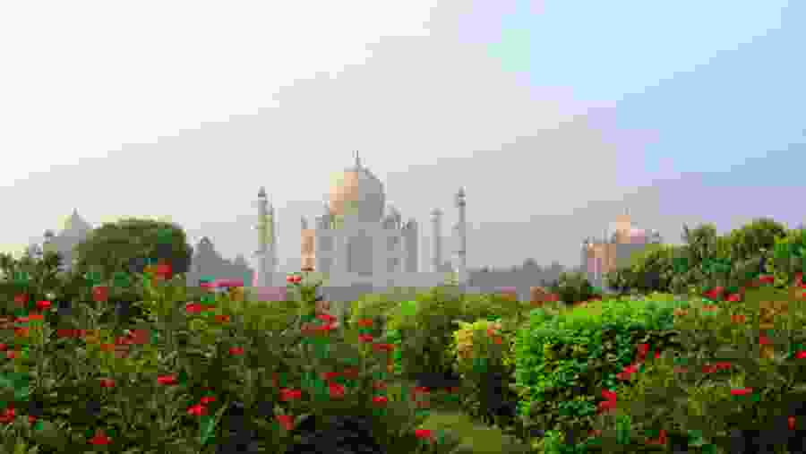 Mehtab Bagh near Taj Mahal, Agra