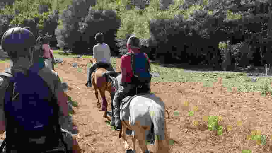 Horse riding in Albania