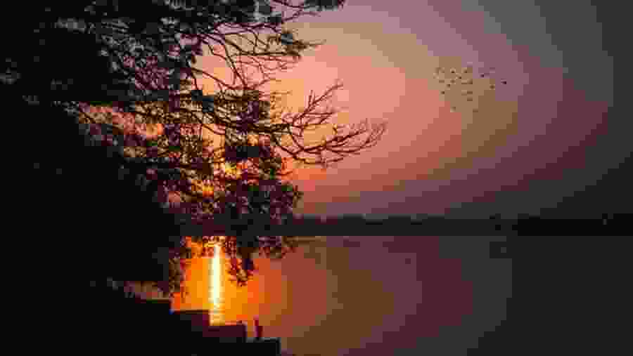 River Ganges In Kolkata, India
