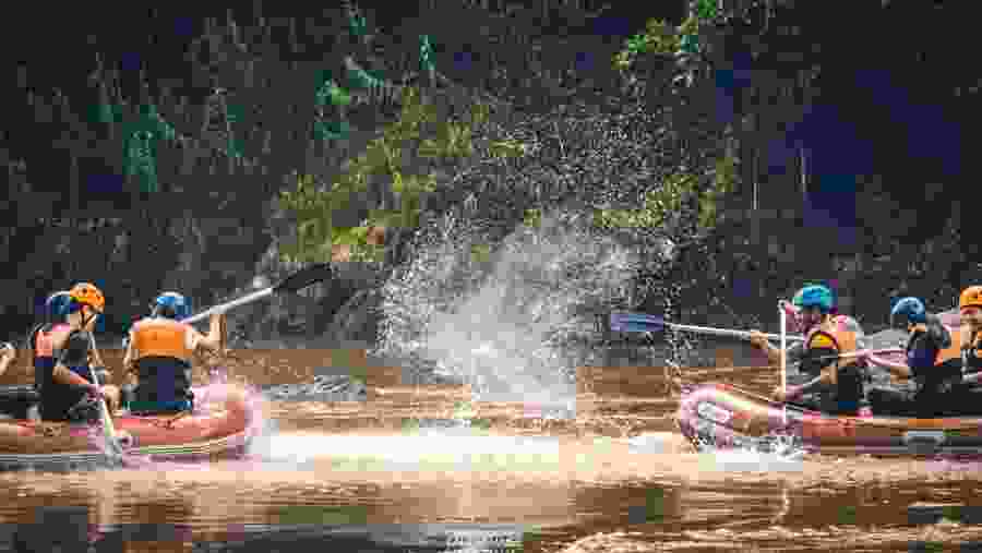 White-water Rafting at Kitulgala