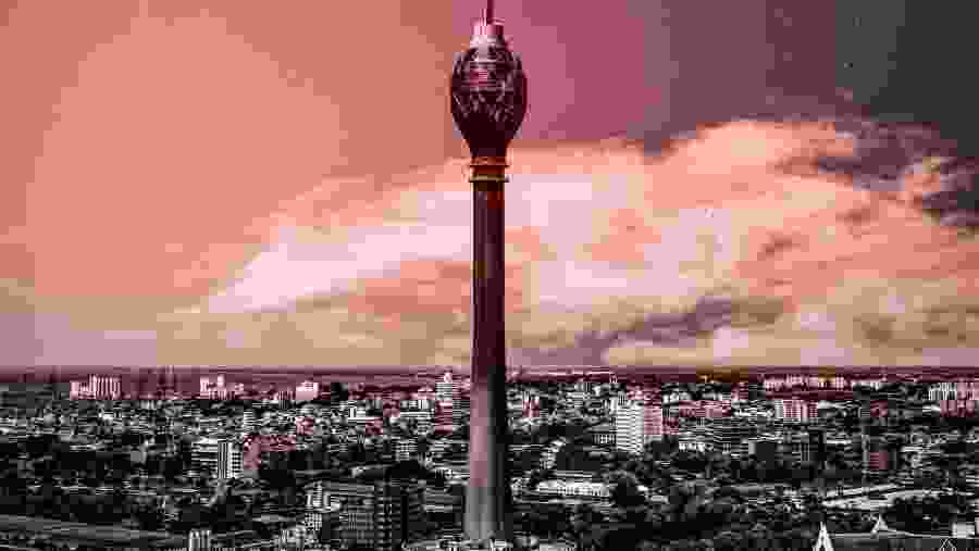 Night View of Colombo City