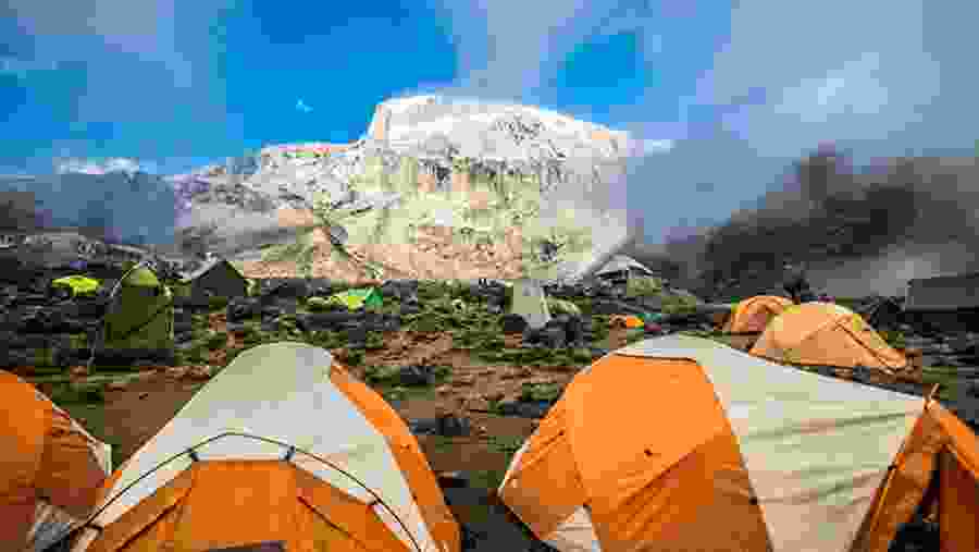 Enjoy a fun camping experience at Mount Kilimanjaro