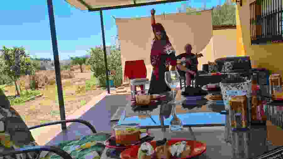 See artists performing flamenco dance