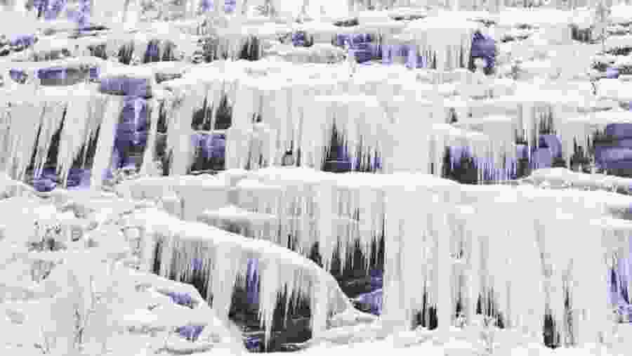 Frozen Waterfalls