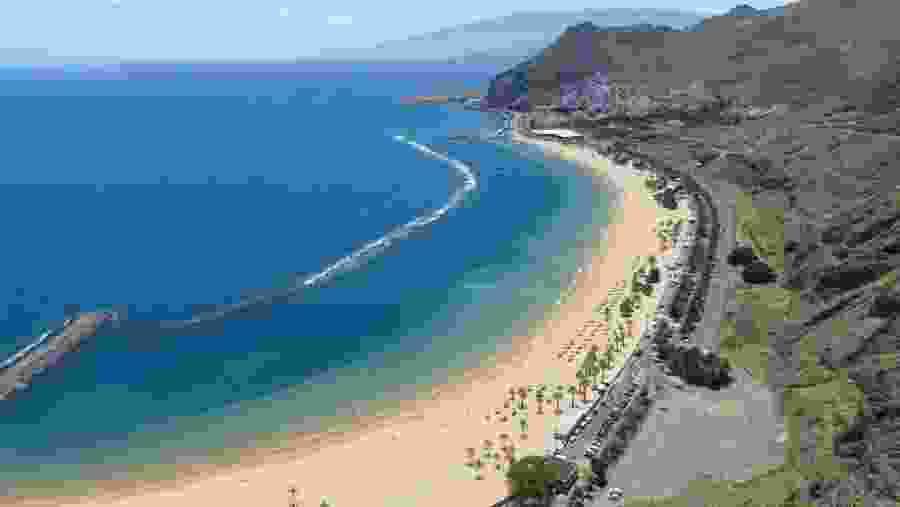 Loberia beach view