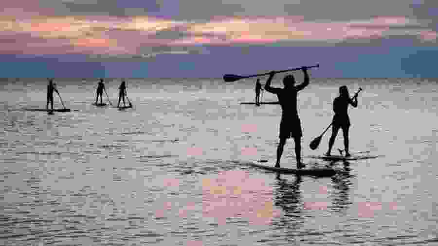 Paddle Boarding In Trincomalee