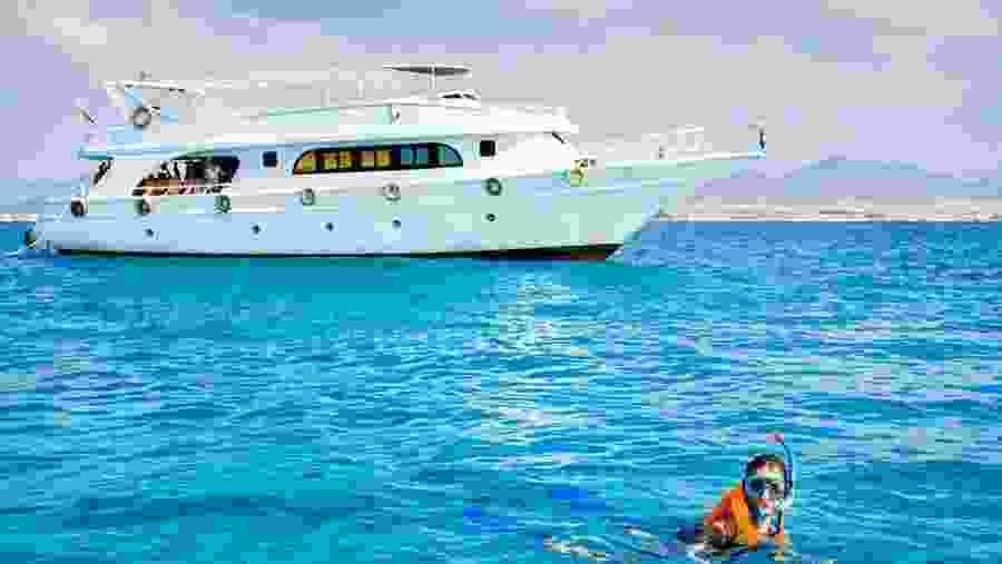 Explore Tiran Island on a boat cruise