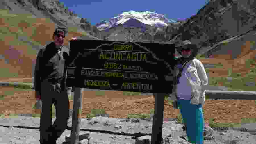 Parque Provincial Aconcagua In Argentina