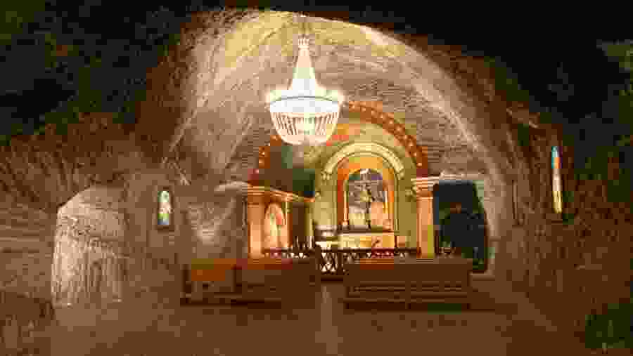 Chapel in Wieliczka Salt Mine
