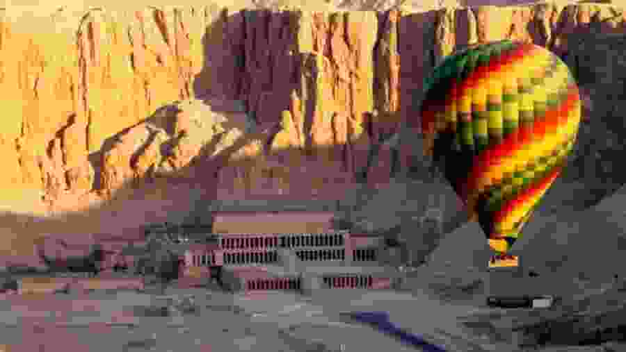 Hot Air Ballooning in Luxor