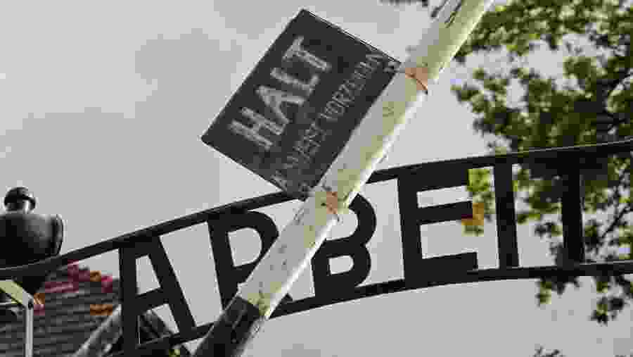 Gate of Auschwitz- Birkenau