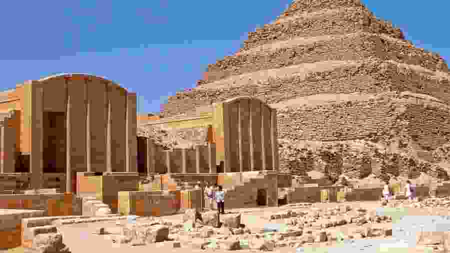 Witness the Step Pyramid of Djoser