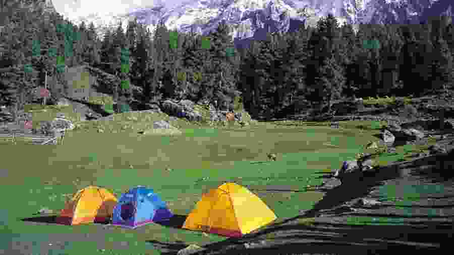 View of Nanga Parbat from the Campsite
