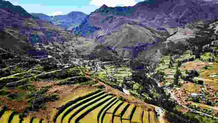 The Sacred Valley Of Incas